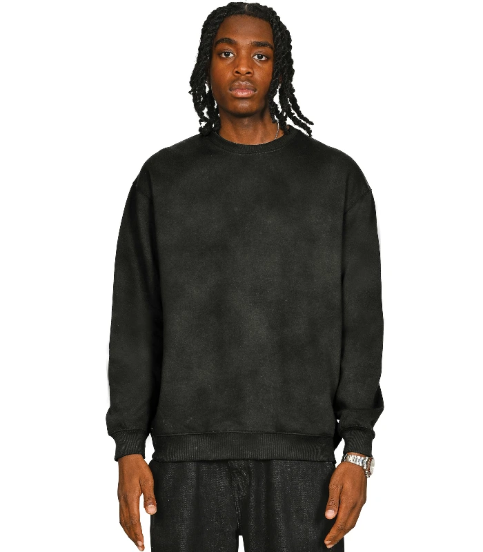 Casual Classics Casual Premium Combed 330 Acid Oversize Sweat in Faded White