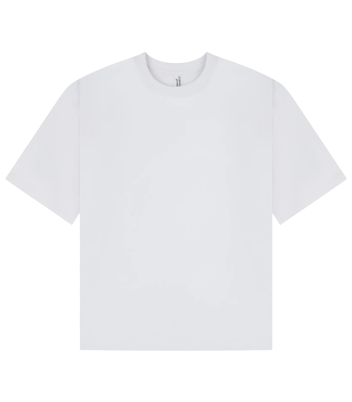 Casual Classics Casual Core Ringspun 150 Boxy Oversize Tee in White