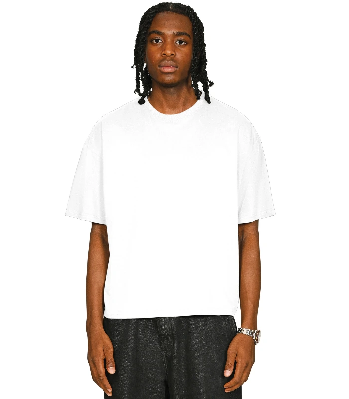 Casual Classics Casual Core Ringspun 150 Boxy Oversize Tee in White