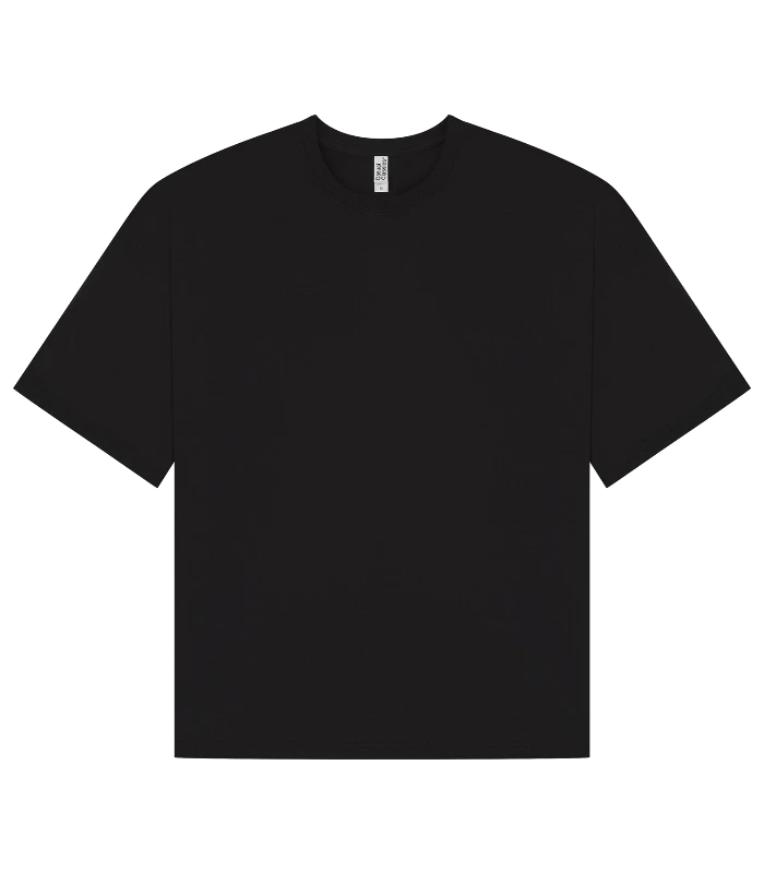 Casual Classics Casual Core Ringspun 150 Boxy Oversize Tee Tall in Black