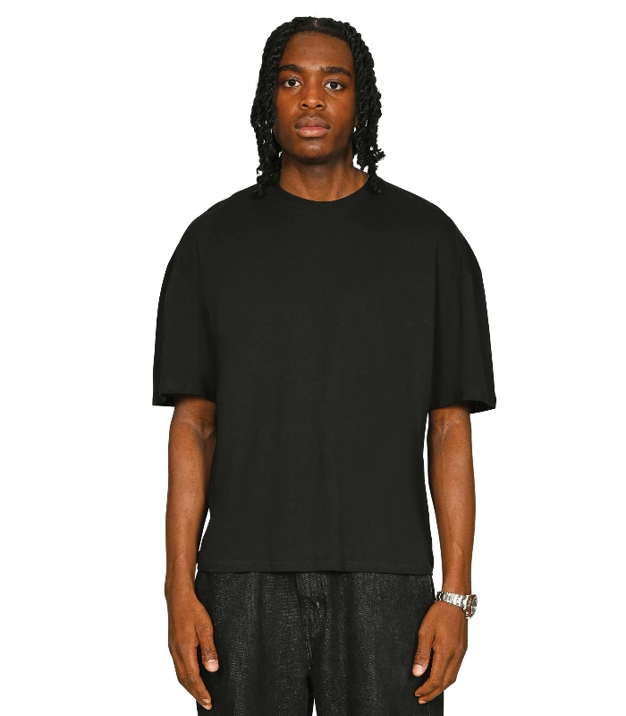 Casual Classics Casual Core Ringspun 150 Boxy Oversize Tee Tall in Black