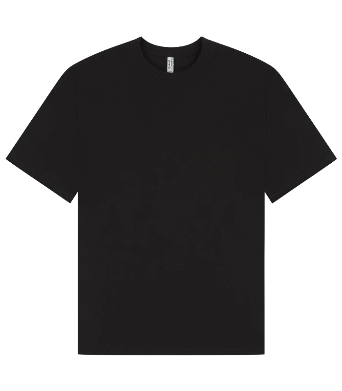 Casual Classics Casual Core Ringspun 150 Oversize Tee in Black