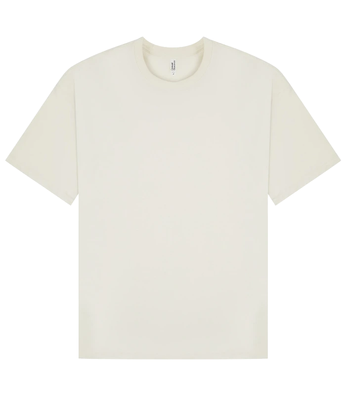 Casual Classics Casual Core Ringspun 150 Oversize Tee in Ecru
