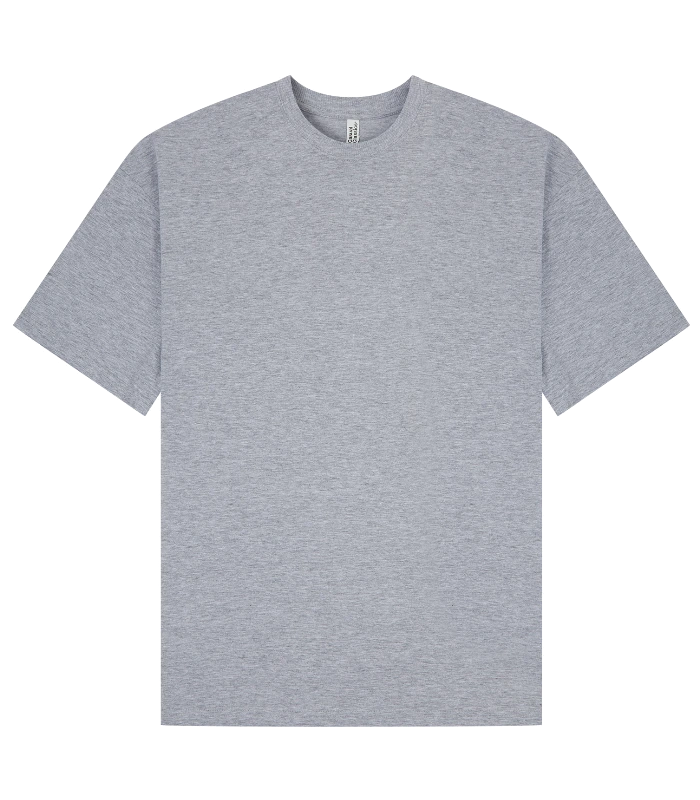 Casual Classics Casual Core Ringspun 150 Oversize Tee in Heather Grey