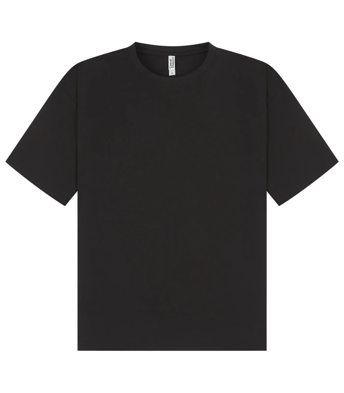 Casual Classics Casual Core Combed 180 Oversize Tee in Black