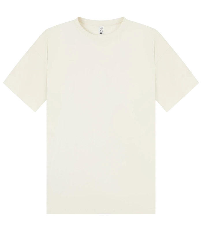 Casual Classics Casual Core Combed 180 Oversize Tee in Ecru
