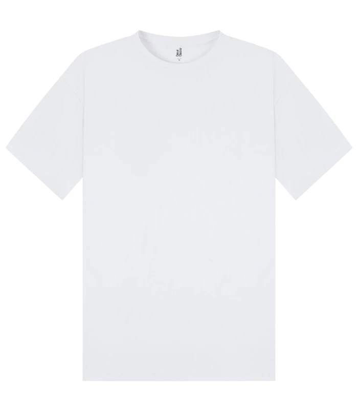 Casual Classics Casual Core Combed 180 Oversize Tee in White