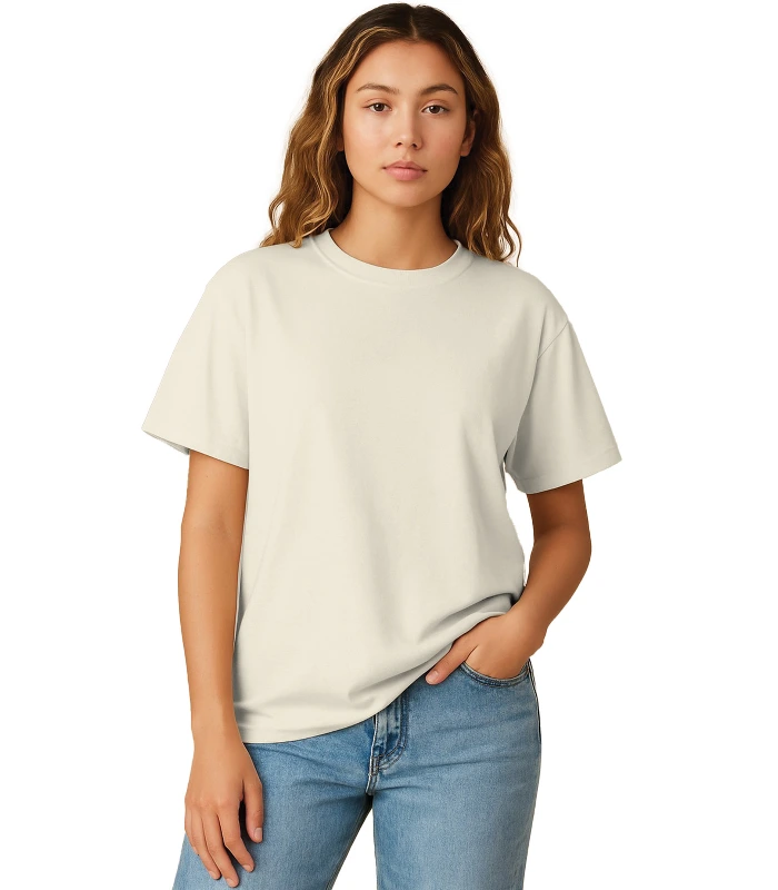 Casual Classics Casual Core Combed 180 Oversize Tee Ladies in Stone