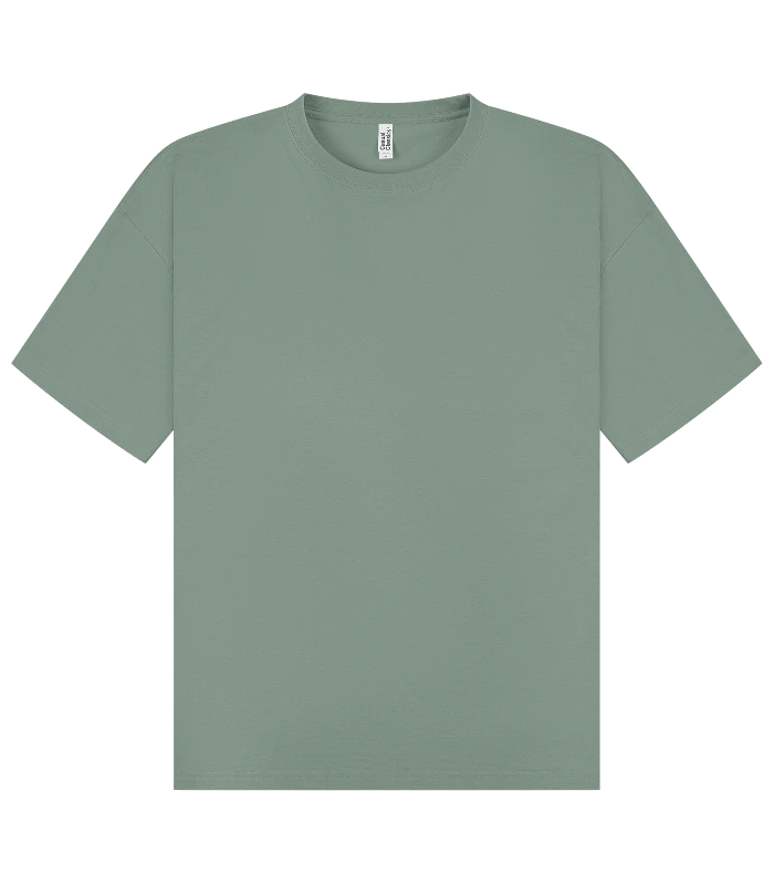 Casual Classics Casual Core Combed 180 Oversize Tee Tall in Sage