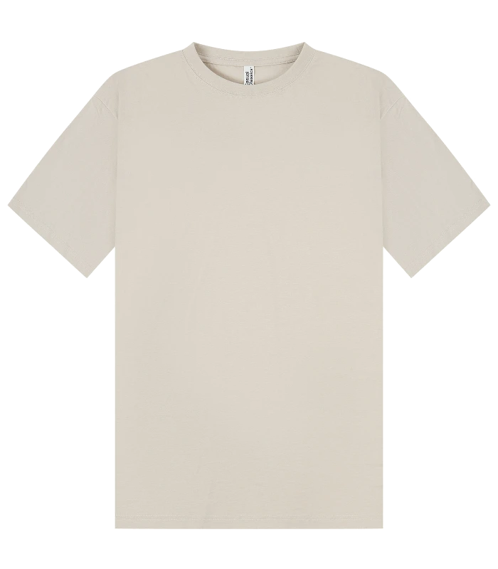 Casual Classics Casual Core Combed 180 Oversize Tee Tall in Stone