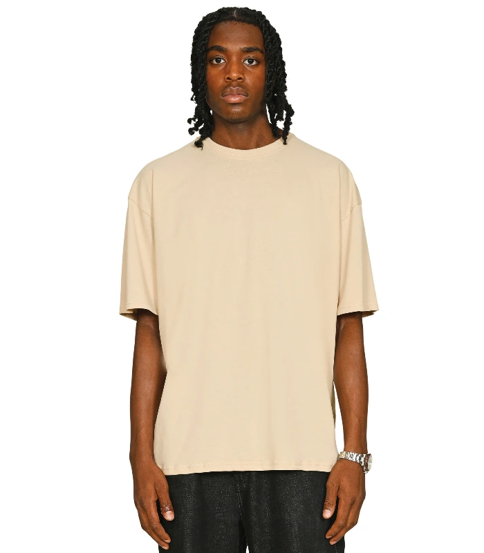 Casual Classics Casual Core Ringspun 150 Oversize Tee Tall in Sand