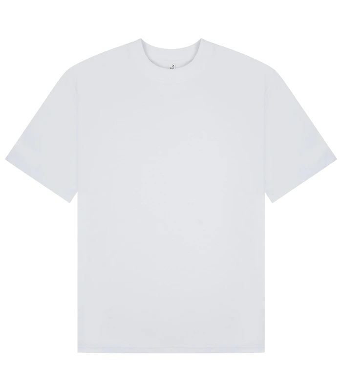 Casual Classics Casual Core Ringspun 150 Oversize Extended Neck Tee Tall in White