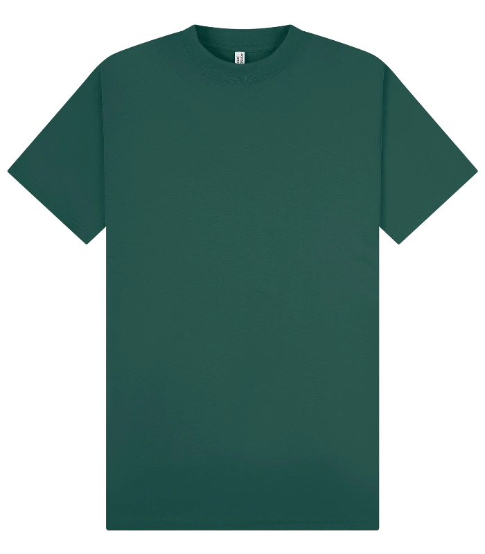 Casual Classics Casual Premium Combed 220 Oversize Extended Neck Tee in Rainforest