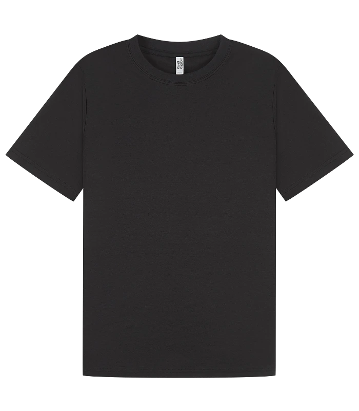 Casual Classics Casual Premium Combed Interlock 240 Slim Tee in Black