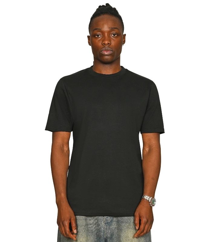 Casual Classics Casual Premium Combed Interlock 240 Slim Tee Tall in Black