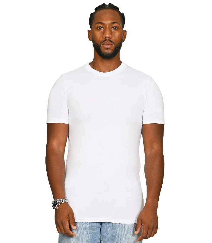 Casual Classics Casual Classic Combed 150 Muscle Tee Tall in White