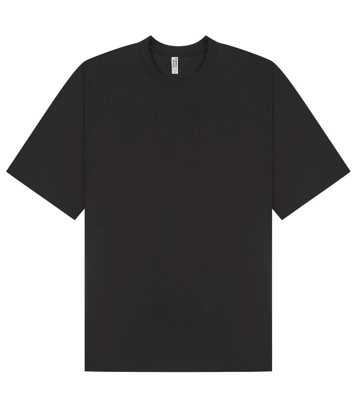 Casual Classics Casual Supreme Organic Combed 350 Oversize Tee in Black