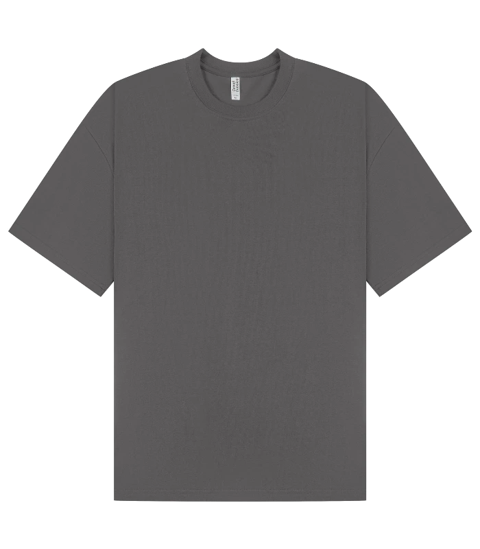 Casual Classics Casual Supreme Organic Combed 350 Oversize Tee in Charcoal