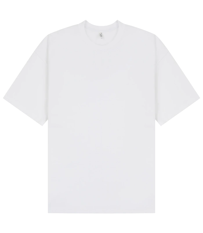 Casual Classics Casual Supreme Organic Combed 350 Oversize Tee in White