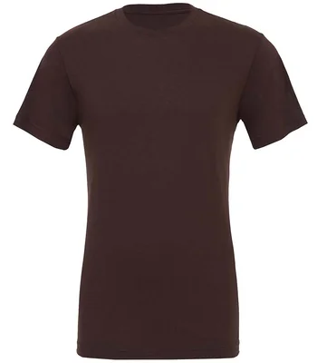 Bella+Canvas Canvas Unisex Crew Neck T-Shirt in Brown