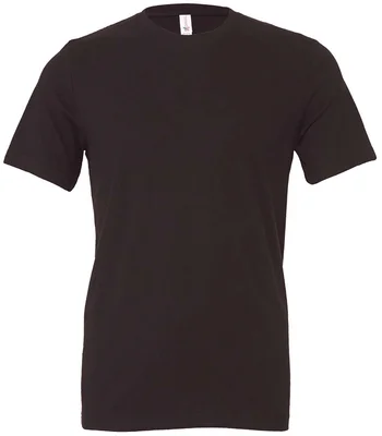 Bella+Canvas Canvas Unisex Crew Neck T-Shirt in Dark Grey Solid