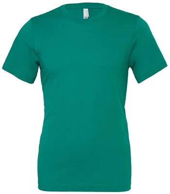 Bella+Canvas Canvas Unisex Crew Neck T-Shirt in Kelly Green