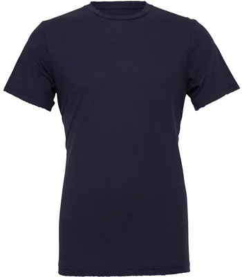 Bella+Canvas Canvas Unisex Crew Neck T-Shirt in Navy