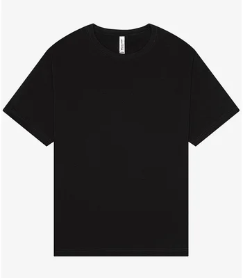 Bella+Canvas Canvas Unisex Heavyweight Boxy T-Shirt in Black