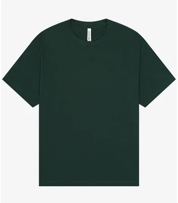 Bella+Canvas Canvas Unisex Heavyweight Boxy T-Shirt in Forest Green