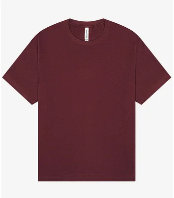 Bella+Canvas Canvas Unisex Heavyweight Boxy T-Shirt in Maroon