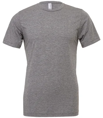 Bella+Canvas Canvas Unisex Tri-Blend T-Shirt in Grey Tri-Blend