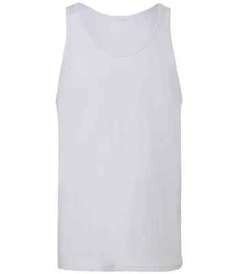 Bella+Canvas Canvas Unisex Jersey Tank Top in White