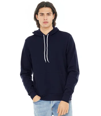 Bella+Canvas Canvas Unisex Pullover Hoodie in Black
