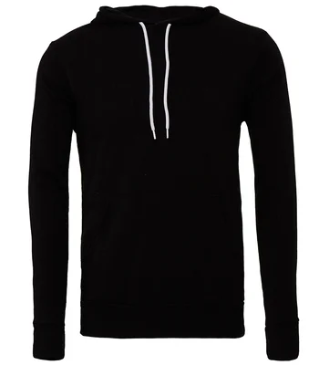 Bella+Canvas Canvas Unisex Pullover Hoodie in Black