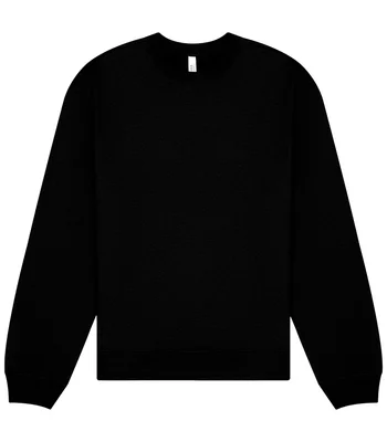 Bella+Canvas Canvas Unisex Heavyweight Crew Neck Sweatshirt in Black