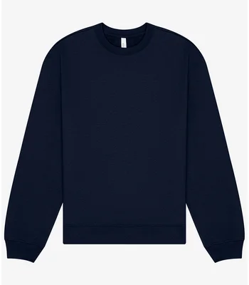 Bella+Canvas Canvas Unisex Heavyweight Crew Neck Sweatshirt in Navy