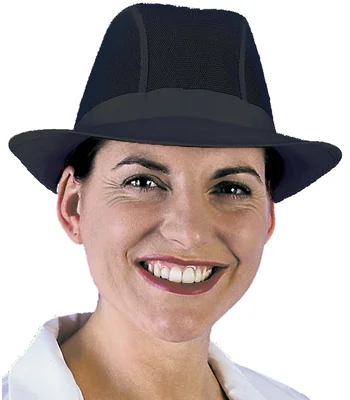 Dennys Dennys Unisex Trilby in White