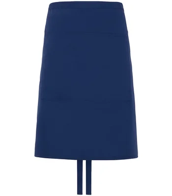 Dennys Dennys Polyester Waist Apron with Pocket in Navy