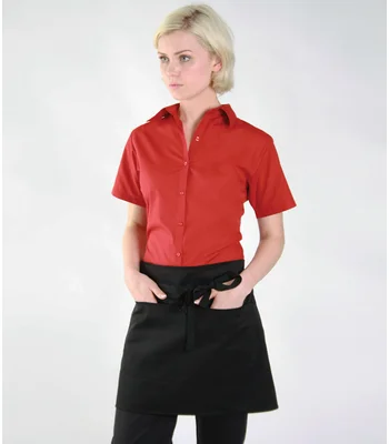 Dennys Dennys Bar Apron with Pocket in Black