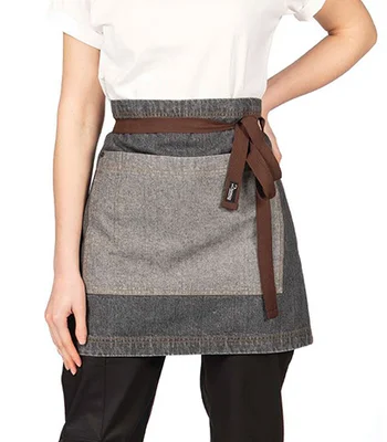 Dennys Dennys Denim Waist Apron in Black Denim