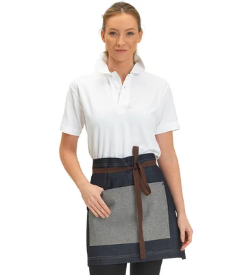 Dennys Dennys Denim Waist Apron in Black Denim