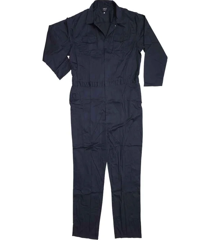 Warrior Warrior Stud Front Coverall in NAV