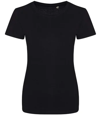 Ecologie Ecologie Ladies Cascades Organic T-Shirt in Jet Black