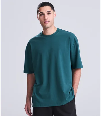 Ecologie Ecologie Arrow Recycled Heavy Oversize T-Shirt in Navy