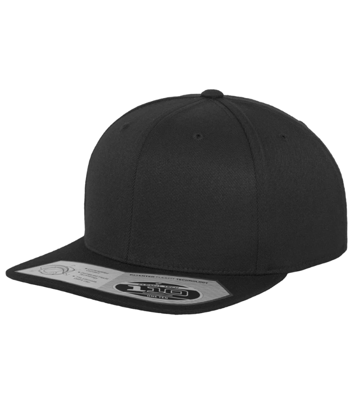 Flexfit Flexfit Fitted Snapback Cap in BLK