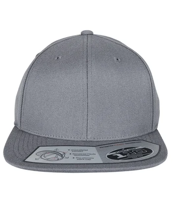 Flexfit Flexfit Fitted Snapback Cap in GRE