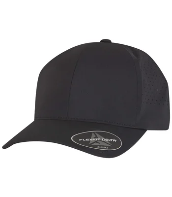 Flexfit Flexfit Delta® Snapback Cap in BLK