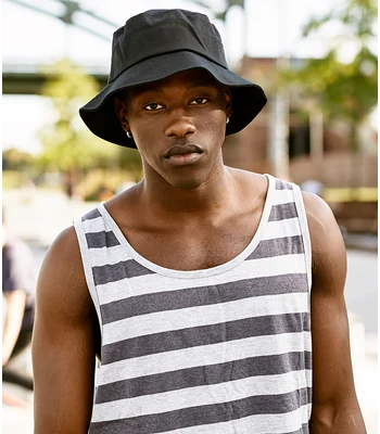 Flexfit Flexfit Cotton Twill Bucket Hat in BLK