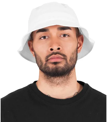Flexfit Flexfit Cotton Twill Bucket Hat in WHI