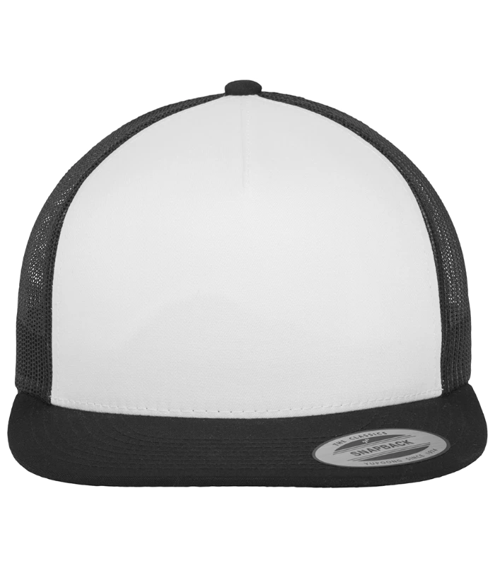 Flexfit Flexfit Contrast Trucker Cap in BK/WH